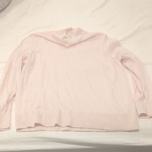 Banana Republic Light Pink Cowl Neck Sweater